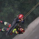 El joven que se lanzó del puente no tenía lesiones que lo comprometieran.