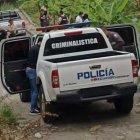 Hasta el lugar del crimen llegaron agentes de la Policía Nacional