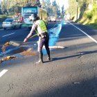 Personal de la AMT indicó que el hecho se habría dado por un accidente de tránsito