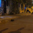 Personal de la Policía Nacional acordonó el área