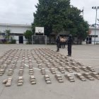 La droga fue presentada por la Policía.