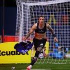 Renzo López marcó el gol del triunfo de Independiente del Valle.