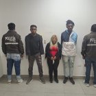 Los tres sospechosos, detenidos en el sur de Quito, fueron puestos a órdenes de las autoridades competentes.