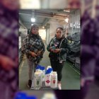 Las mujeres fueron detenidas y llevadas a audiencia por contravención de hurto, en Quito.