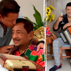 El haber trabajado con su papá, Lisandro Meza, desde los 13 años le sirvió de mucho para aprender del maestro.
