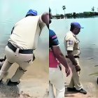 El sujeto estaba descansando en el río durante 5 horas