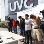 Los cinco detenidos fueron procesados por tráfico ilícito de armas.