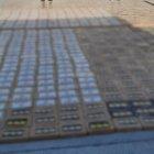 Los 1.115 paquetes de cocaína hallado en el inmueble de LosCeibos.