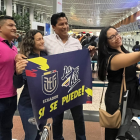 Ecuatorianos viajan hacia la Copa América 2024.