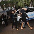 Los detenidos fueron presentados por la Policía Nacional