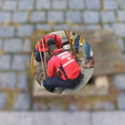 Así fue el rescate de los bomberos de Esmeraldas.