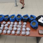 En el allanamiento se encontró droga valorada en 10 mil dólares.