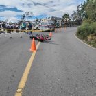 El accidente de tránsito se registró en Loja.