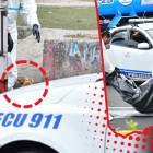 El cuerpo estaba dividido en partes, las cuales fueron subidas al carro de Medicina Legal y llevadas al Laboratorio de  Criminalística.