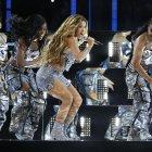 Impecable y sensual. Shakira se lució con el show de entretiempo en el Hard Rock Stadium de Miami.