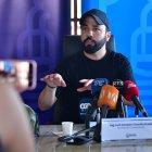 Luis Chonillo, alcalde de Durán, en rueda de prensa.