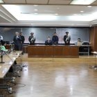 La audiencia de alias Estimado donde recibió pena reducida.