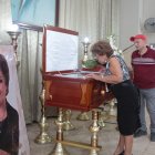 Fresia Saavedra: Velorio de la cantante ecuatoriana en Radio Cristal