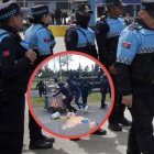 1. Agentes metropolitanos realizan operativos en conjunto con la Agencia Metropolitana de Control. En videos los comerciantes han captado los retiros de sus productos.