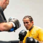 Chito construyó su propio gym para la preparación de esta pelea.