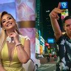 La presentadora Marián Sabaté mostró interés por el actor Álex Vizuete.