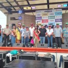 Hubo gran algarabía en las regatas de Santa Lucía.