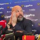 El presidente de LigaPro Miguel Ángel Loor dijo que busca llegar a un arreglo con los árbitros