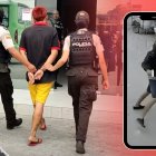 Cámaras de seguridad han captado al menor de edad en varios hechos violentos.