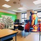 Autoridades investigan los sobrecostos por medicinas y los contratos con los que centros educativos suministraron medicinas.