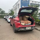 El vehículo fue retenido para investigaciones.