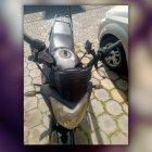 En este motocicleta se movilizaban los sospechosos la noche del sábado 14 de agosto de 2024.