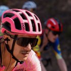 Richard Carapaz terminó agotado tras la cuarta etapa de la Vuelta a España.