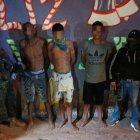 Cuatro personas fueron detenidas en los operativos.