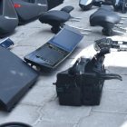 Entre las autopartes recuperadas se encuentran puertas, radios, cerebro del vehículo.