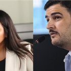 Ana Chóez, concejala, y Aquiles Álvarez, alcalde de Guayaquil.