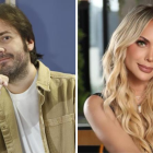 Víctor Aráuz (izq.) y Érika Vélez, ¿más que amigos?