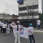 Familiares de Diego Alcívar acuden continuamente a la Fiscalía buscando información sobre la búsqueda.