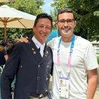 Andrés Gushmer acompañó a la delegación olímpica en París 2024.