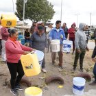 Vecinos de Tiwintza exigen una solución definitiva a la falta de agua, que es de hace años.