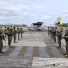 Personal de las Fuerzas Armadas del Ecuador.