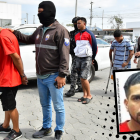 Los tres detenidos por el crimen de William Parreño.