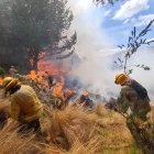 En Cotopaxi también se registró un incendio de gran magnitud.