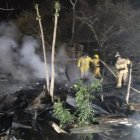 Incendio consumió casas en La Libertad.