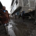 Las fuertes lluvias afectaron a varios sectores de la capital.