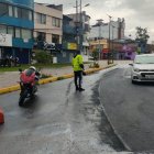 En total son 1.842 agentes de tránsito divididos en tres turnos operativos