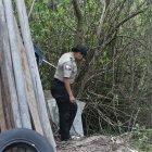 Un equipo de la Policía Nacional acudió al rescate de la joven.