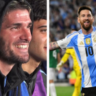 Rodrigo de Paul manifestó que desea ver jugar a Lionel Messi siempre.