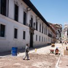 El Centro Histórico de Quito ha sido intervenido para obras.