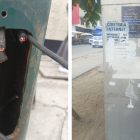Las imágenes de la vandalización fue reportada en la cuenta de X de Aquiles Álvarez.