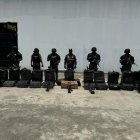 La cantidad de droga que encontraron en una piladora de Babahoyo.